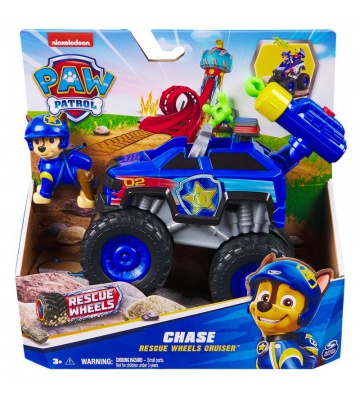 Paw Patrol Rescue Wheels tematiskt fordon Chase