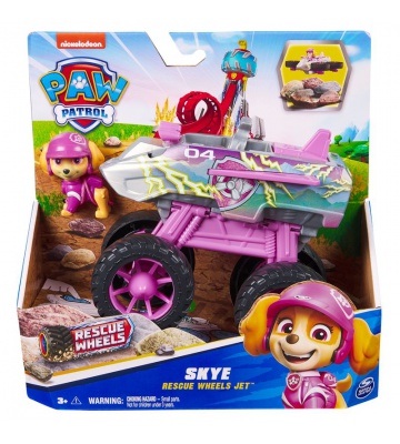 Paw Patrol Rescue Wheels tematiskt fordon Skye
