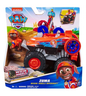 Paw Patrol Rescue Wheels tematiskt fordon Zuma