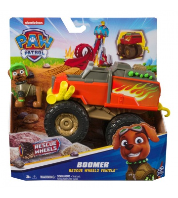 Paw Patrol Rescue Wheels tematiskt fordon Boomer