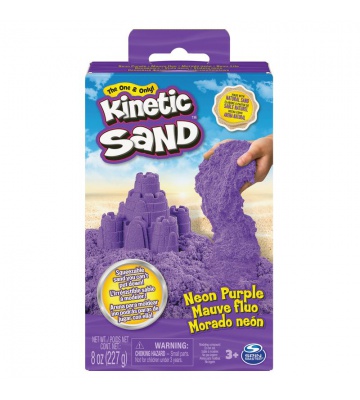 Kinetic Sand neonlila sand