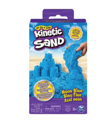 Kinetisk Sand neonblå sand