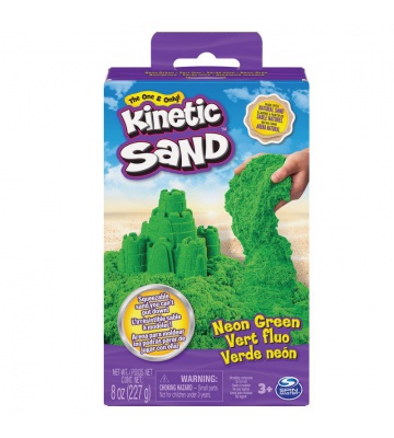 Kinetic Sand neongrönt sand