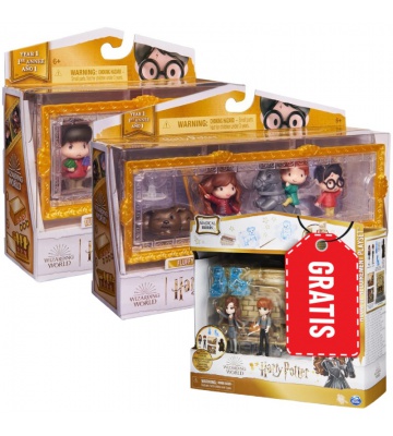 Stor set med figurer från Harry Potter-filmerna: 6 figurer + 2 figurer GRATIS