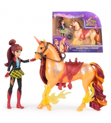 Unicorn Academy figurer Valentina och Cinder 11 cm 2025