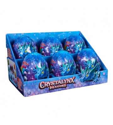 CrystaLynx Dragons flexibla drakar i ägg