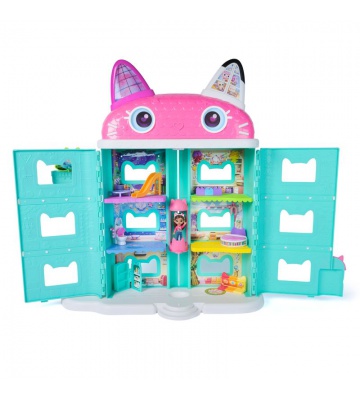 Prisvärt set: Gabbys magiska dockhus från filmen: stort hus från filmen + kök till det stora huset