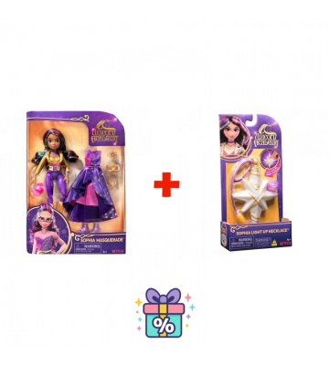 Prisvärt set: Unicorn Academy deluxe docka Sophia 24 cm + halsband med ring