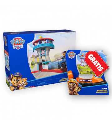 ERBJUDANDE: Paw Patrol patrulltorn + grundfordon Zuma 2025 GRATIS