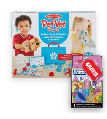 ERBJUDANDE: Melissa & Doug veterinärspel + WOW magi med vatten sagor GRATIS