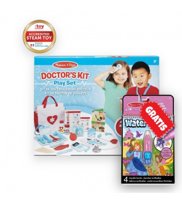 ERBJUDANDE: Melissa & Doug doktorspel + WOW magiska vattenberättelser GRATIS