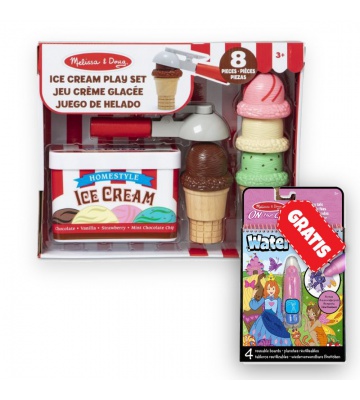 ERBJUDANDE: Melissa & Doug glassset + Water WOW vattenmagi sagor GRATIS