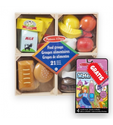 ERBJUDANDE: Melissa & Doug måltidset + Water WOW magi med vatten sagor GRATIS