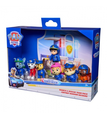 Paw Patrol multipack med 7 figurer