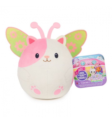 Gábins magiska hus plysch hamster vit med ljud 14 cm