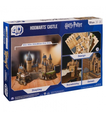 Pussel Harry Potter Hogwarts slott 3D