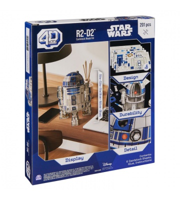 Pussel Star Wars robot R2-D2 3D