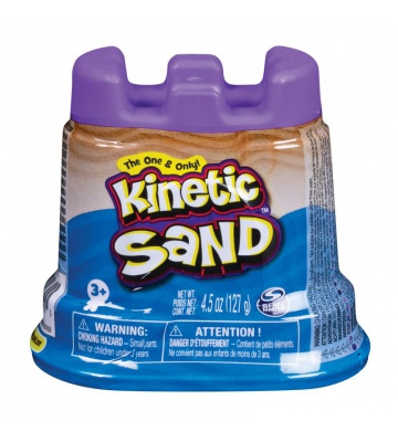 Kinetic Sand bägare med blå flytande sand