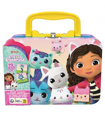 Spin Master Games Gabbys dockskåp memory i metallask