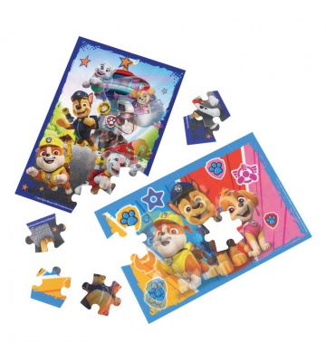 Spin Master Games Paw Patrol lentikulärt pussel 2x24 bitar