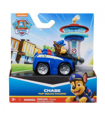 Paw Patrol mini bil med figur Chase