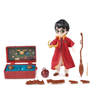 Harry Potter Quidditch utrustning med figur 20 cm