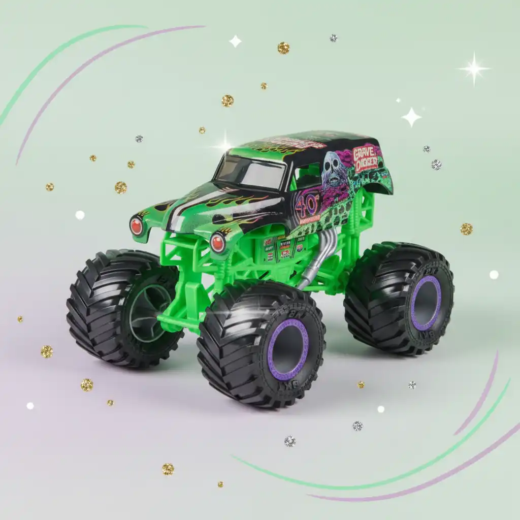 Utöka din samling med fler ikoniska Monster Jam-maskiner.
