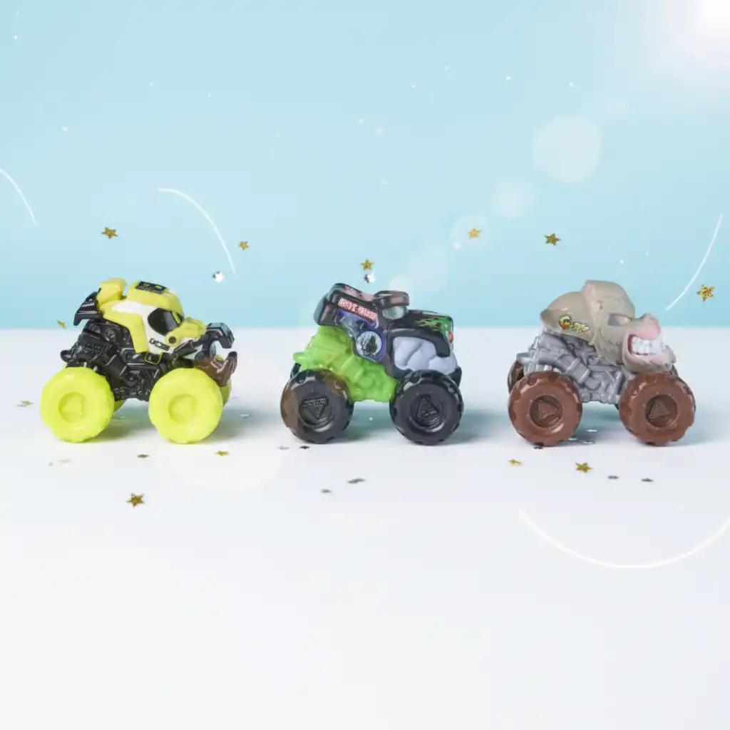 Bli mästare på mini Monster Jam-banan.