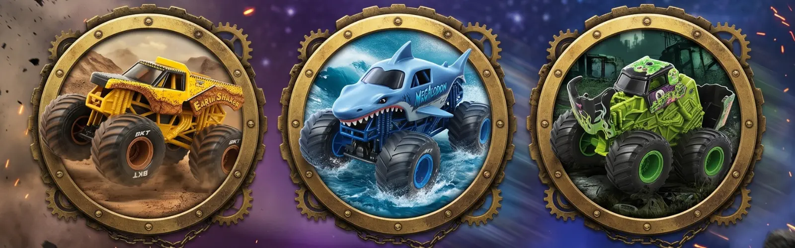 Upplev ett episkt Monster Jam-äventyr i din handflata.