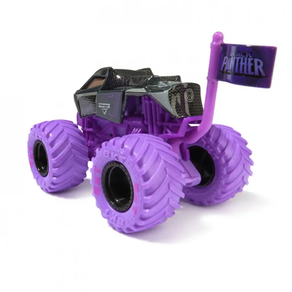 Utöka din samling med en unik Marvel monster truck.