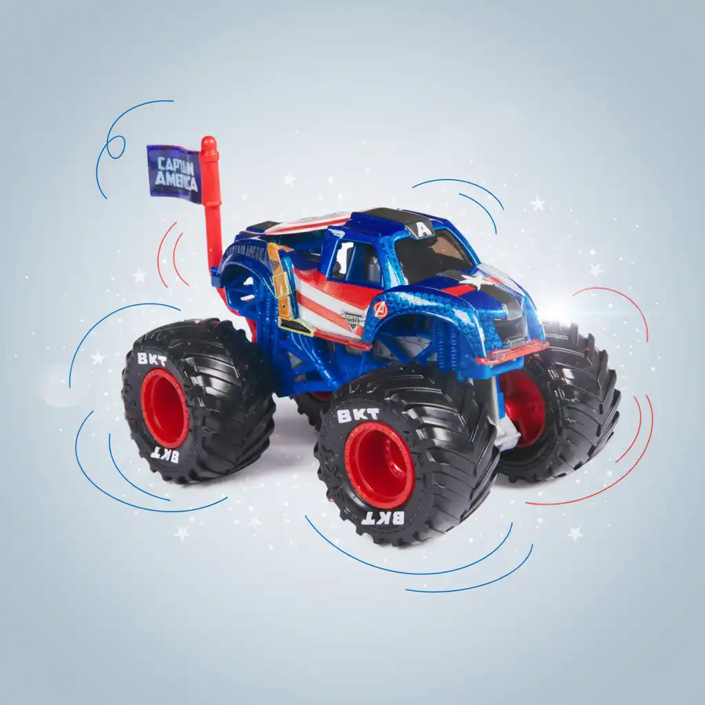 Bli mästare på stunt med Monster Jam.