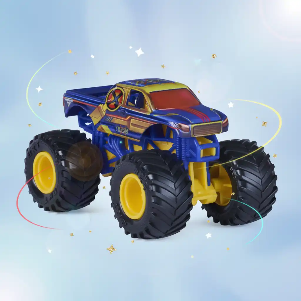 Utöka din samling med den unika kopplingen mellan Marvel och Monster Jam.
