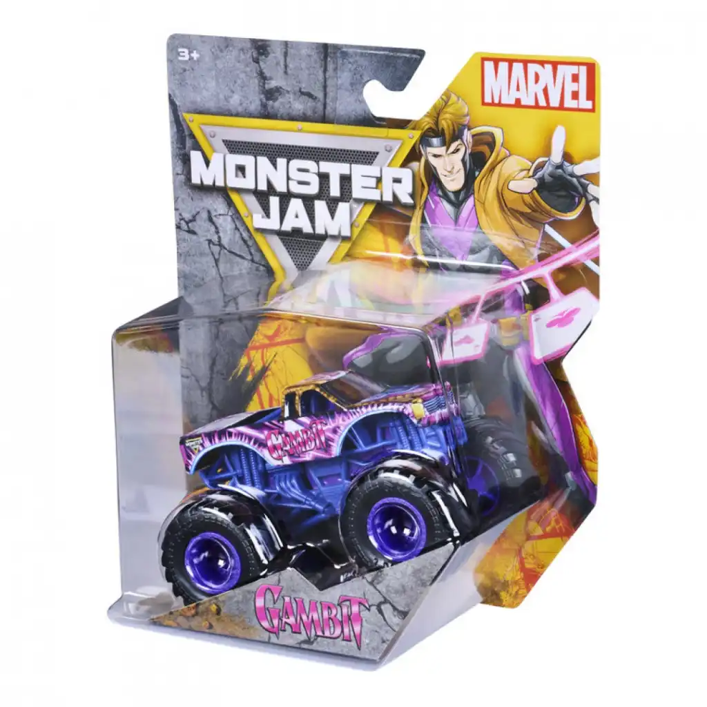 Upplev hjältemodiga tricks med Monster Jam.
