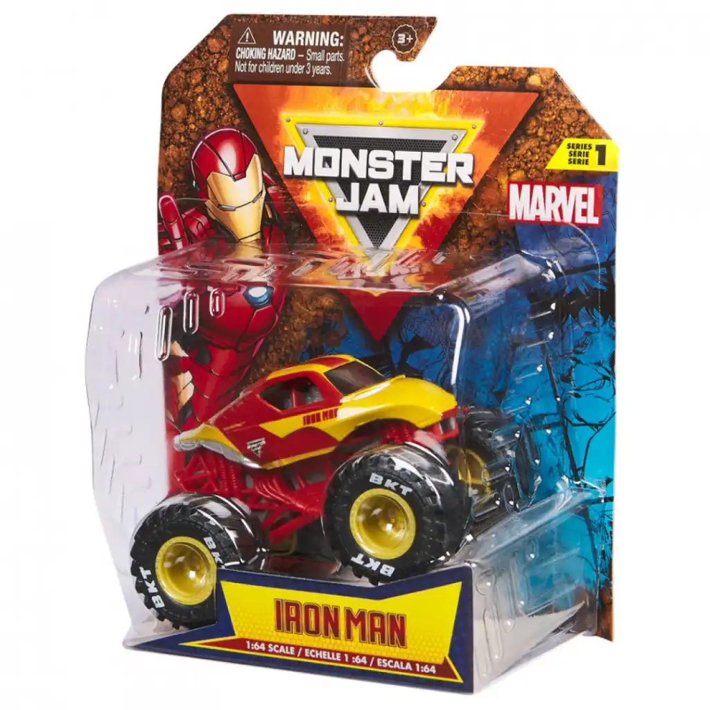 Hjältar möter hästkrafter i Monster Jam.