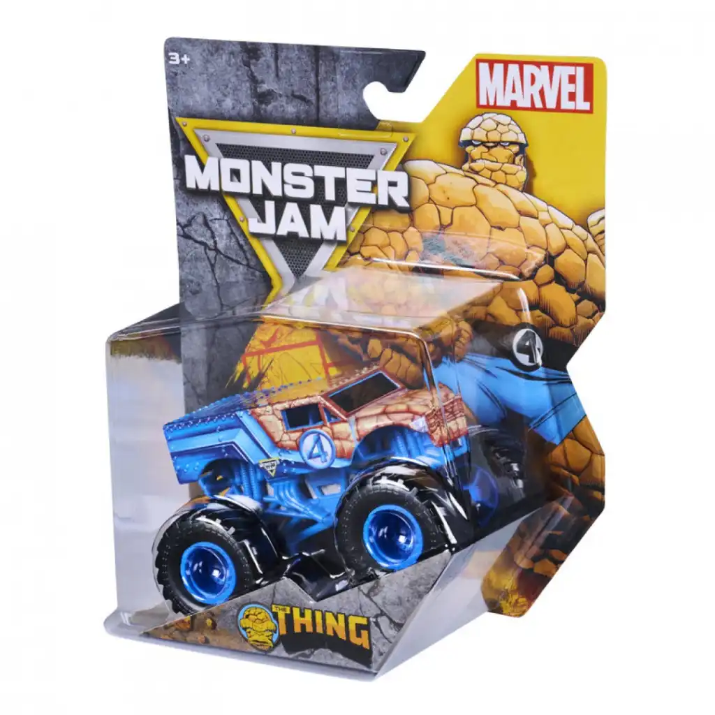 Upplev episka stadiontrick med den heroiska monstertrucken.