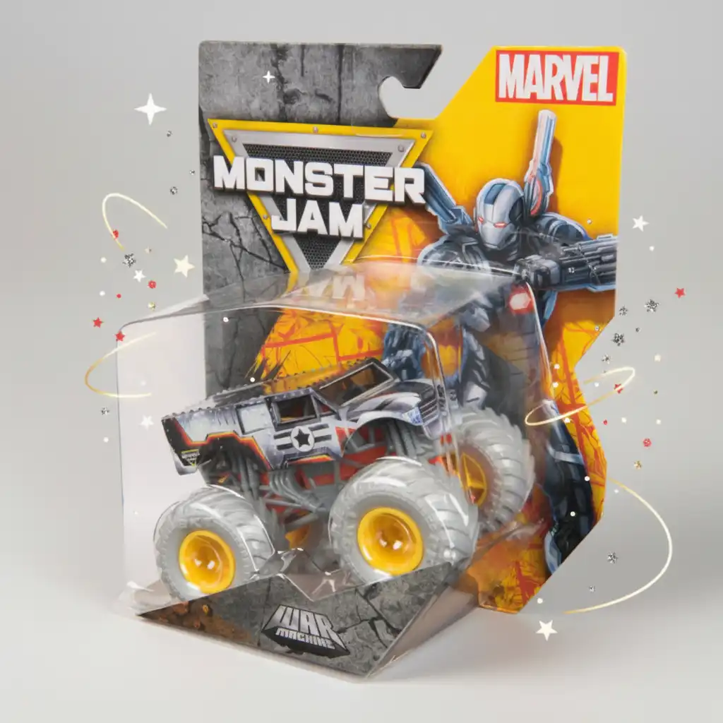 Upplev episka äventyr med Marvel-hjältar på fyra hjul.