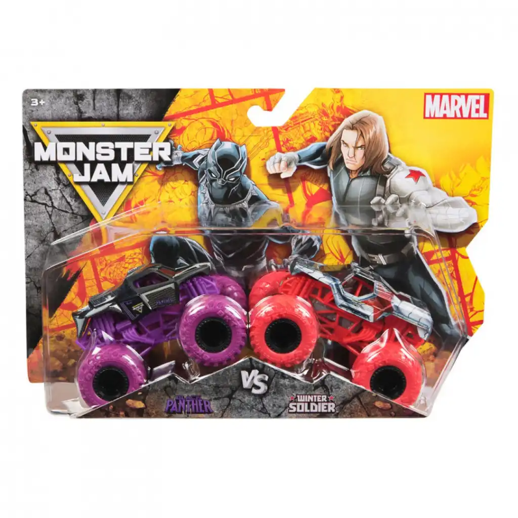 Släpp lös en episk strid mellan Black Panther och Winter Soldier.