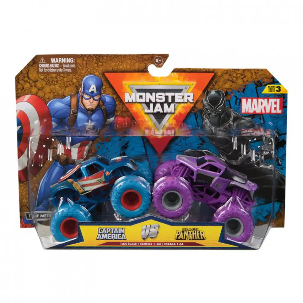 Släpp lös en episk strid mellan Captain America och Black Panther.