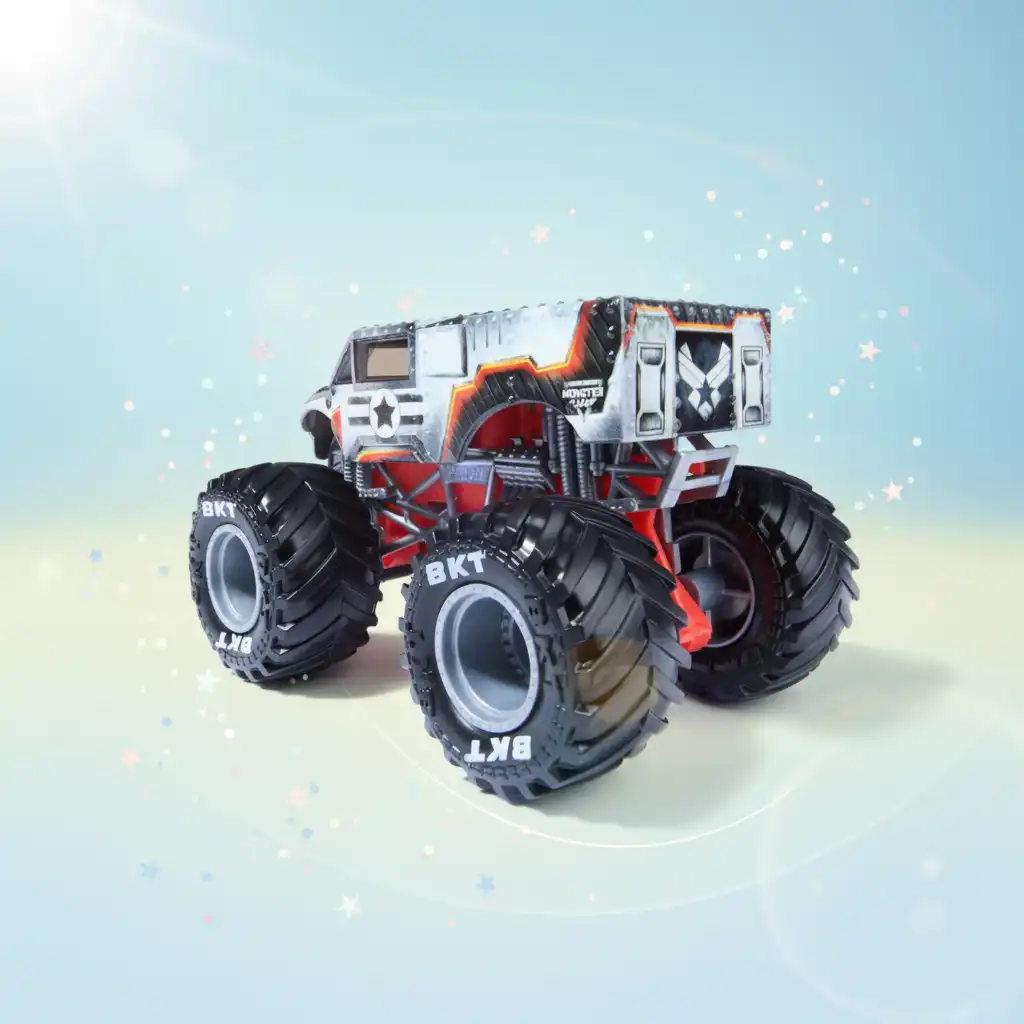 Skapa din egen Monster Jam-arena och överträffa gränser.