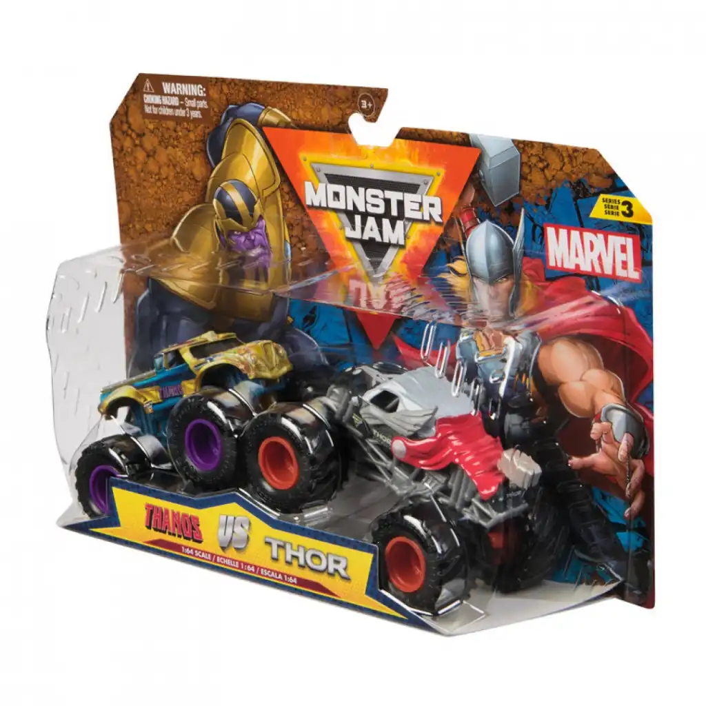 Upplev oändlig underhållning med Marvel-hjältar på fyra hjul.