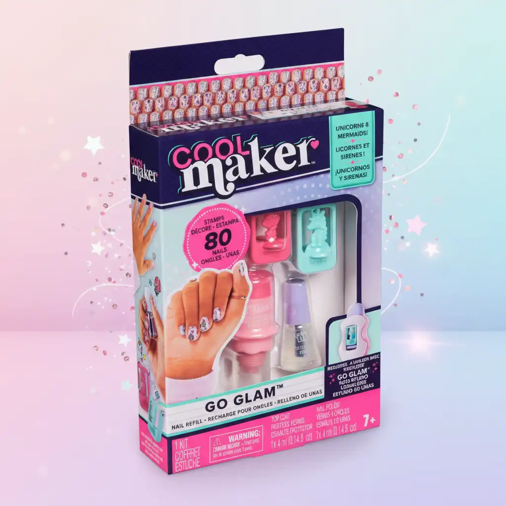Express your style with original Cool Maker manicure.