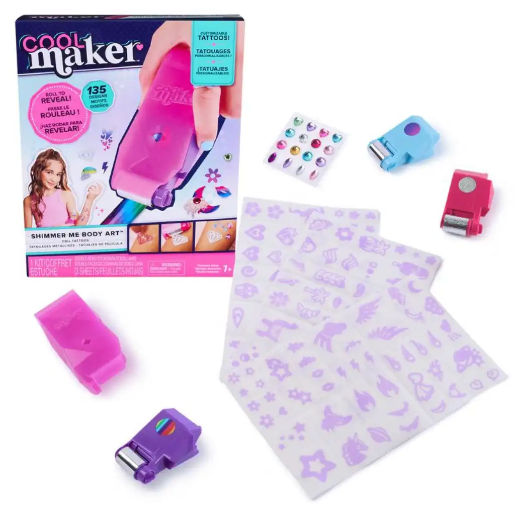 Safe and washable tattoos for everyday joy.