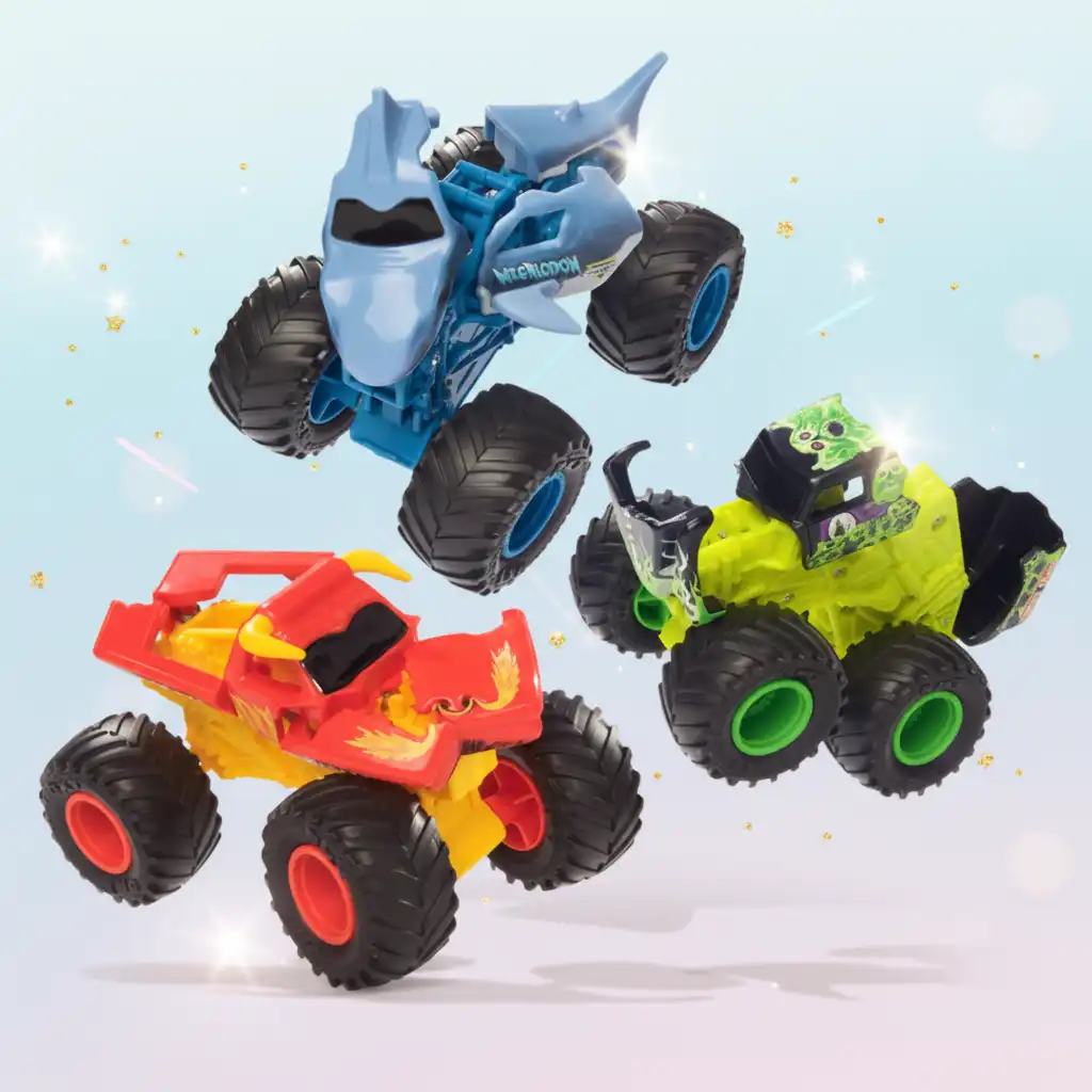 Behärska arenan med en ostoppbar Monster Jam-maskin.