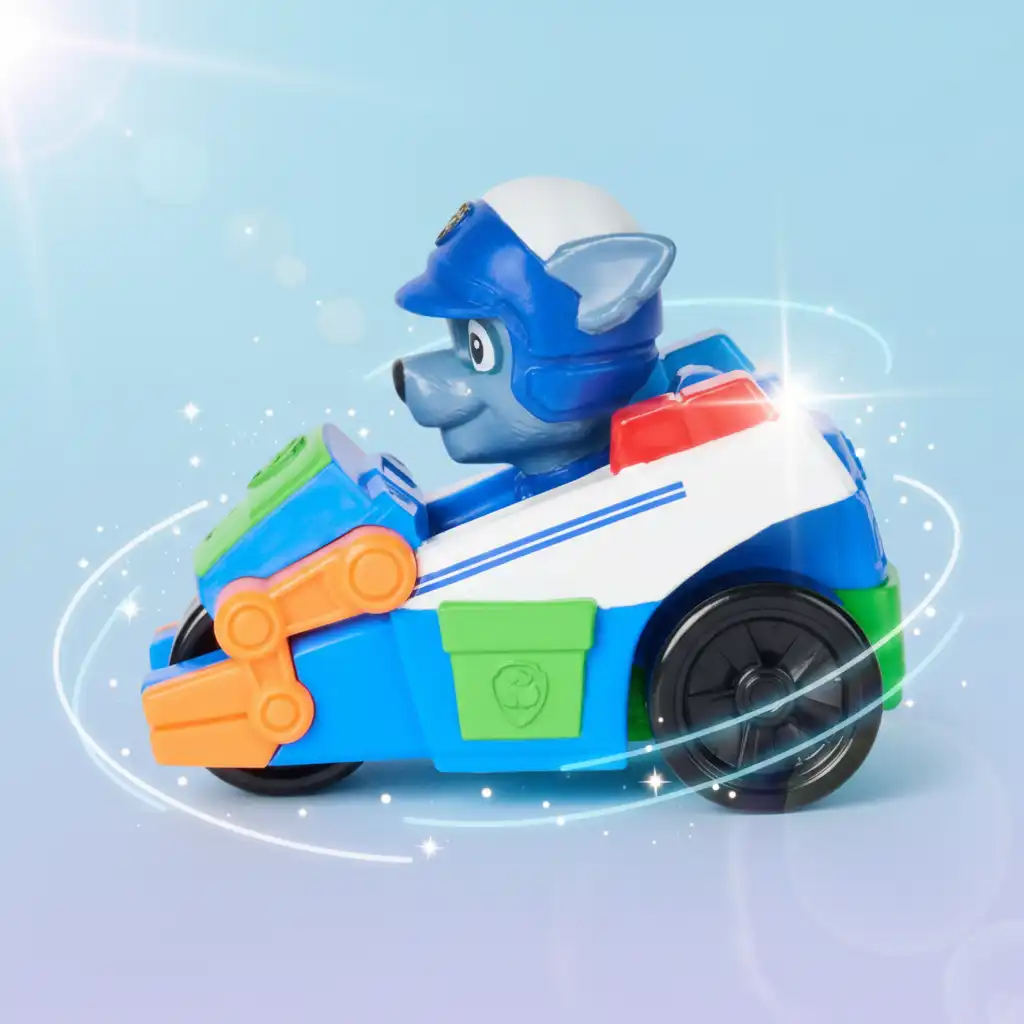 Precisely crafted Rocky vehicle for little rescuers.