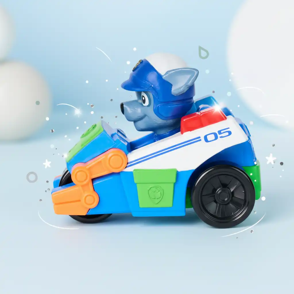 Discover new ways of playing with Paw Patrol vehicles.