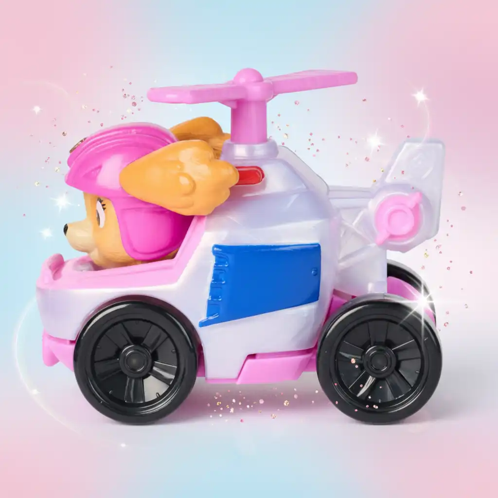 Expand your collection with the iconic vehicle of your favorite heroine.