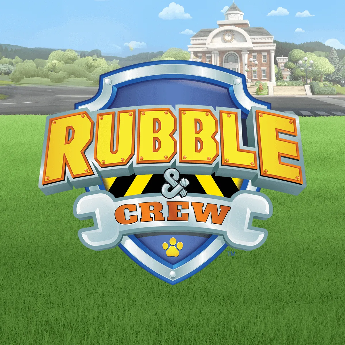 Official logo of Rubble och gänget functional construction vehicle Motor
