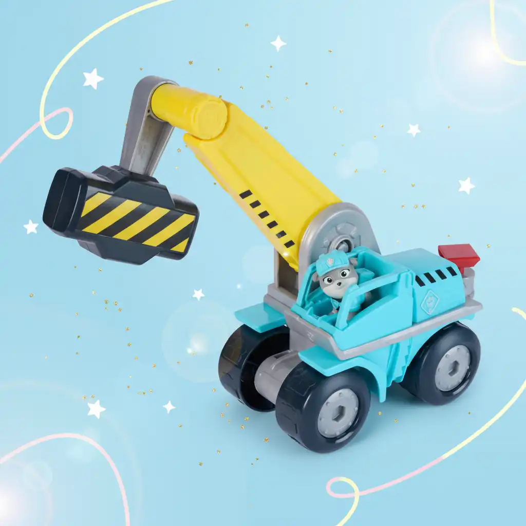 Develop children's imagination through creative play on the construction site.