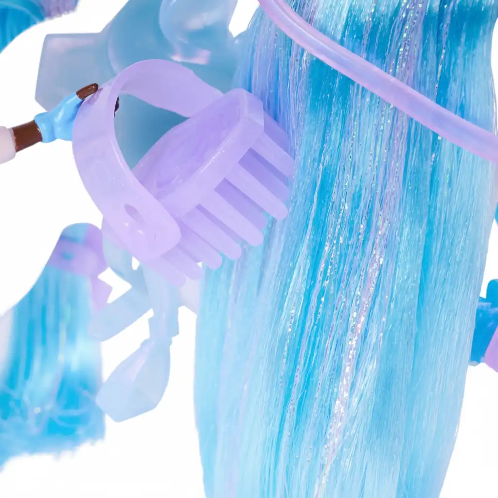 High-quality figures with movable parts and sparkles.