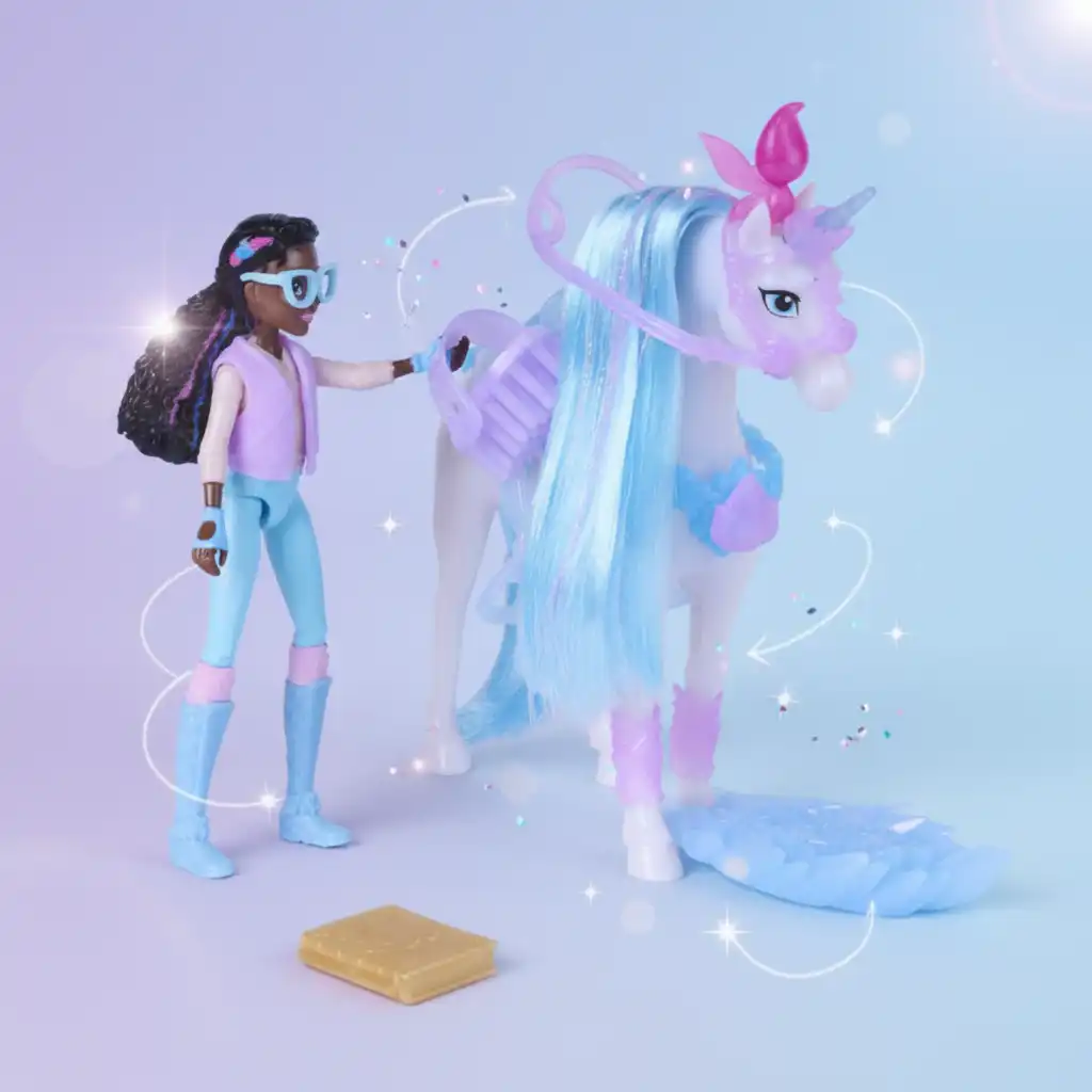 Become part of the story and search for treasures!